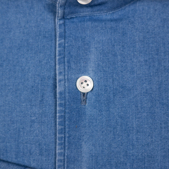 Blue One Piece Denim Shirt