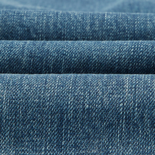 Bleach Wash Japanese Selvedge Denim Five-Pocket Jeans