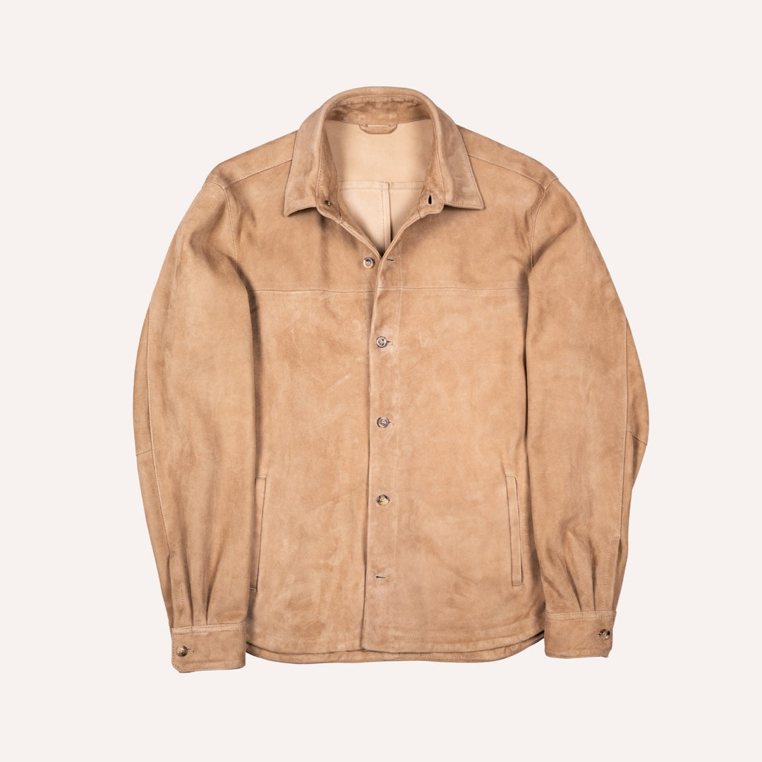 Mid Brown Suede Jacket
