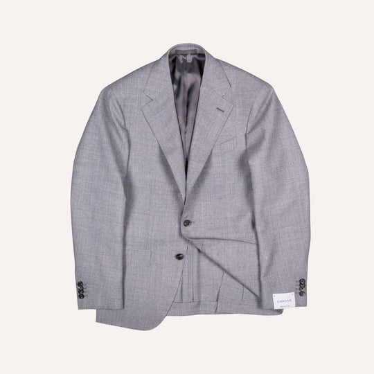Grey Melange Aida Summer Wool Suit