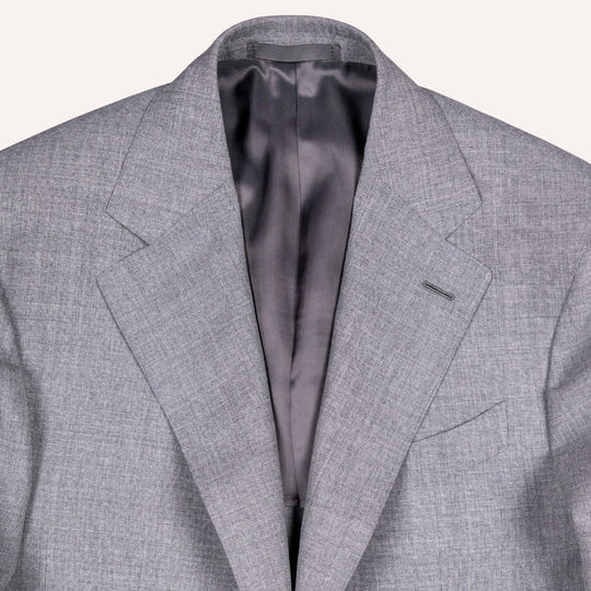 Grey Melange Aida Summer Wool Suit