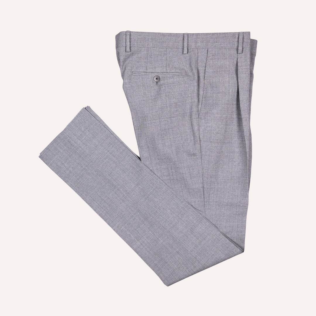 Grey Melange Aida Summer Wool Suit