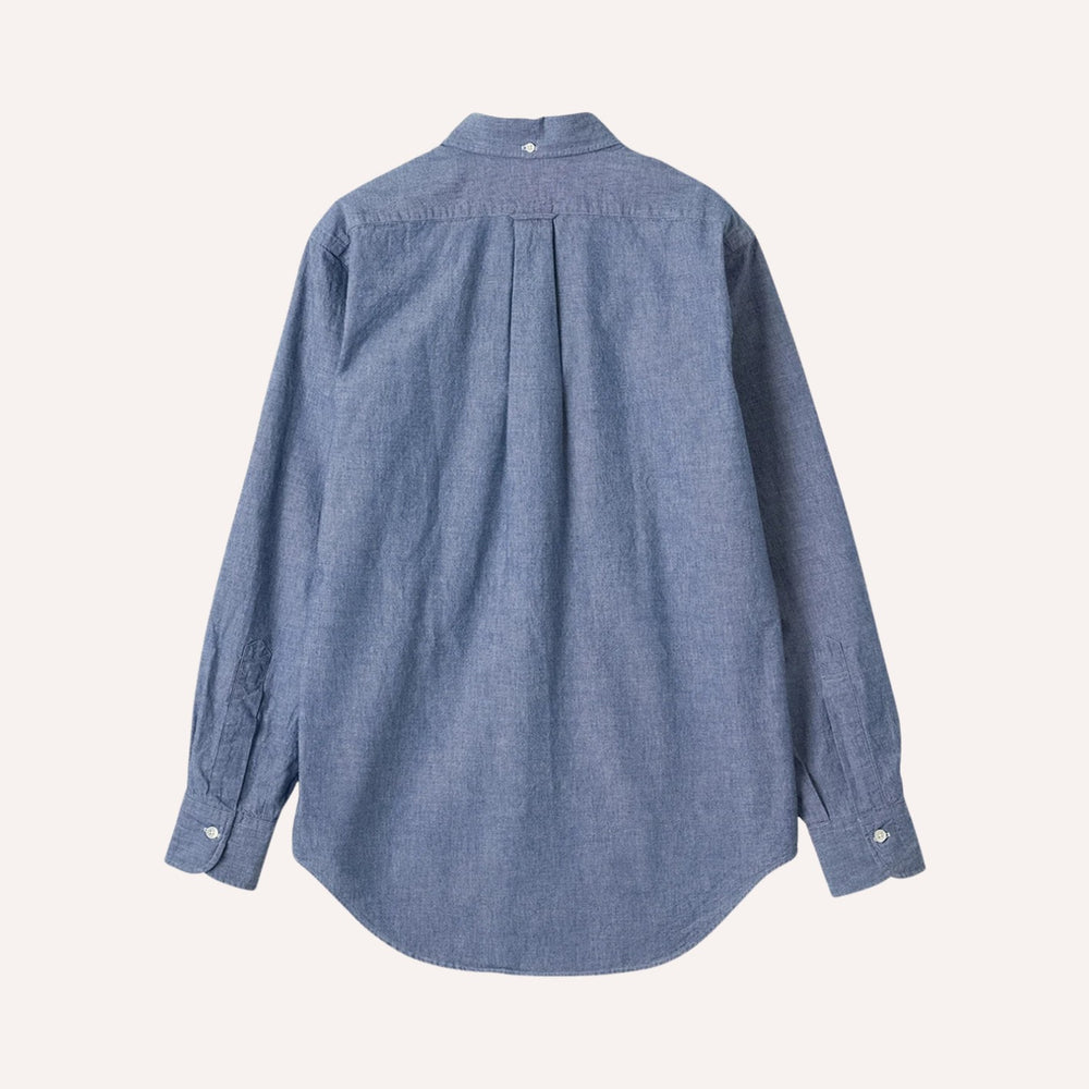 Blue Chambray Button Down Shirt - New version