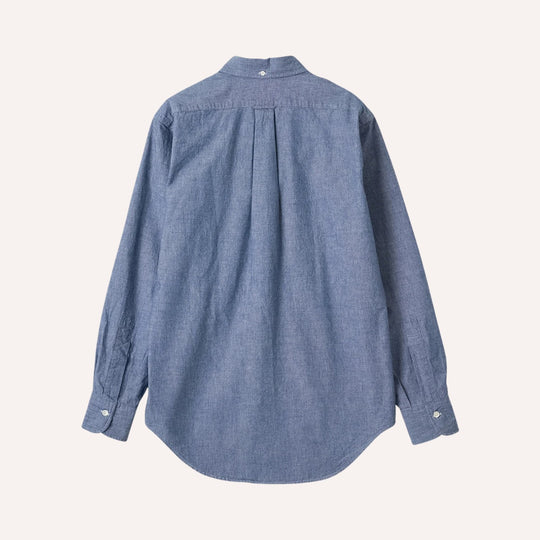 Blue Chambray Button Down Shirt - New version
