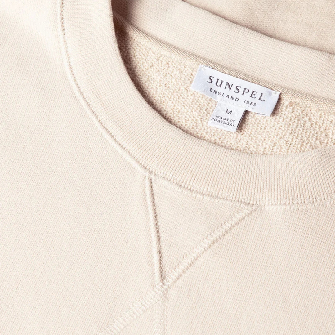 Light Sand Loopback Sweatshirt