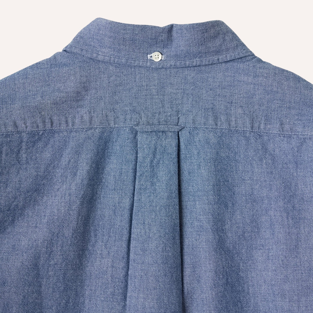 Blue Chambray Button Down Shirt - New version