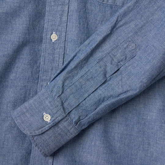 Blue Chambray Button Down Shirt - New version