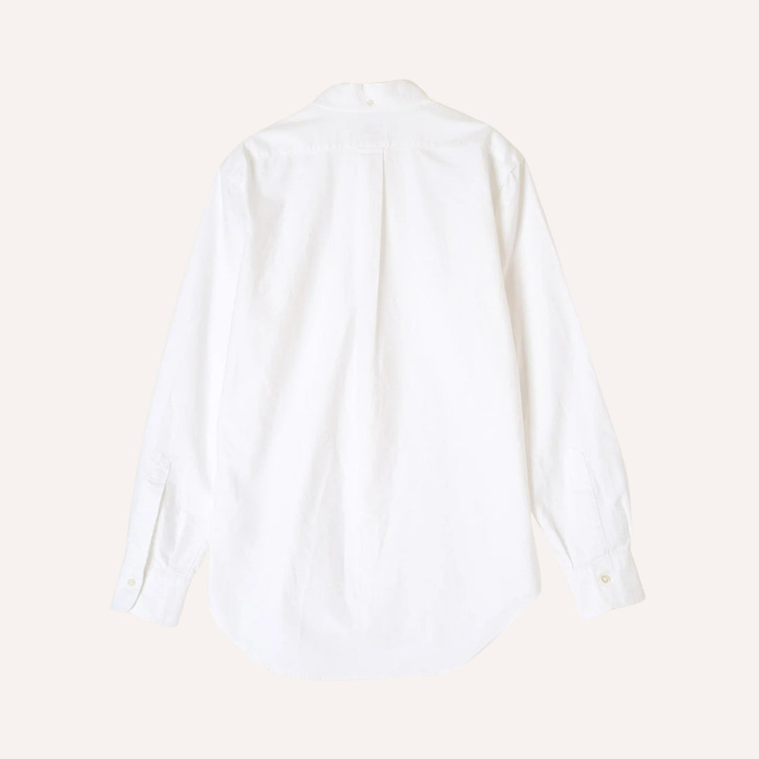 White Washed Oxford Button Down Shirt - New Version