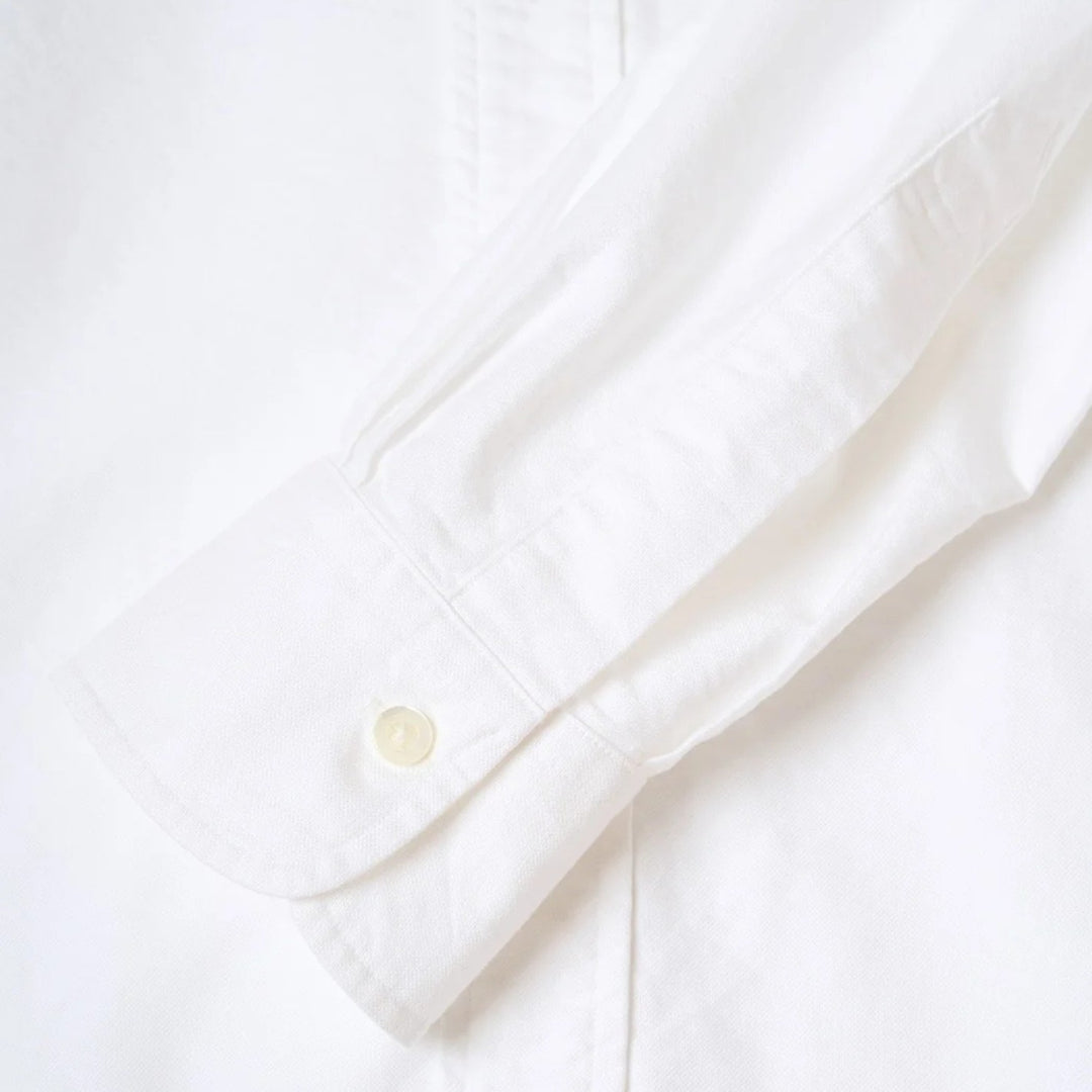 White Washed Oxford Button Down Shirt - New Version