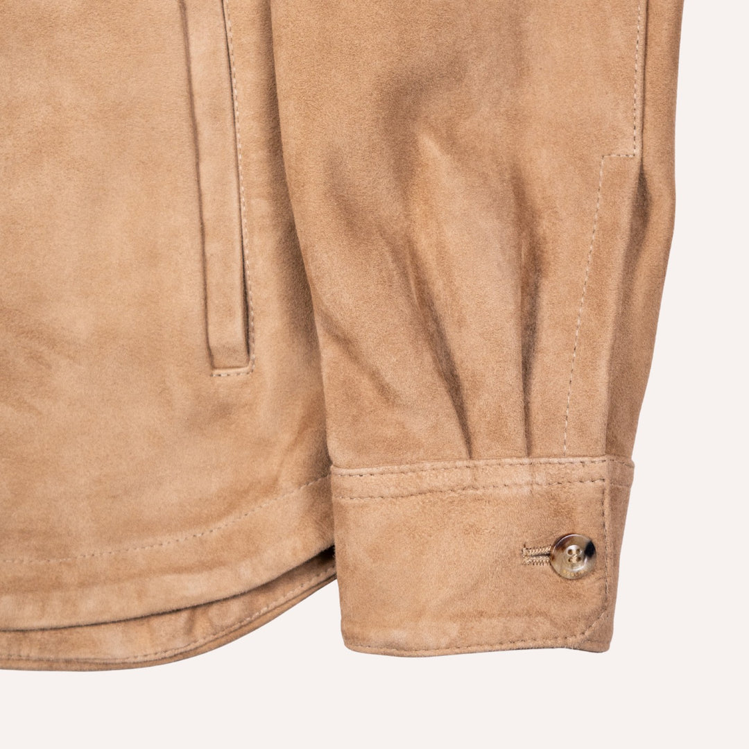 Mid Brown Suede Jacket