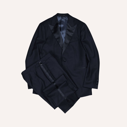 Midnight Blue Peak Lapel Tuxedo