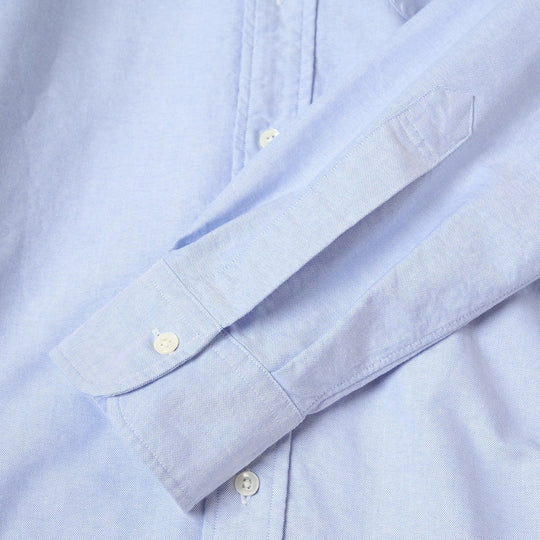Light Blue Washed Oxford Button Down Shirt - New version