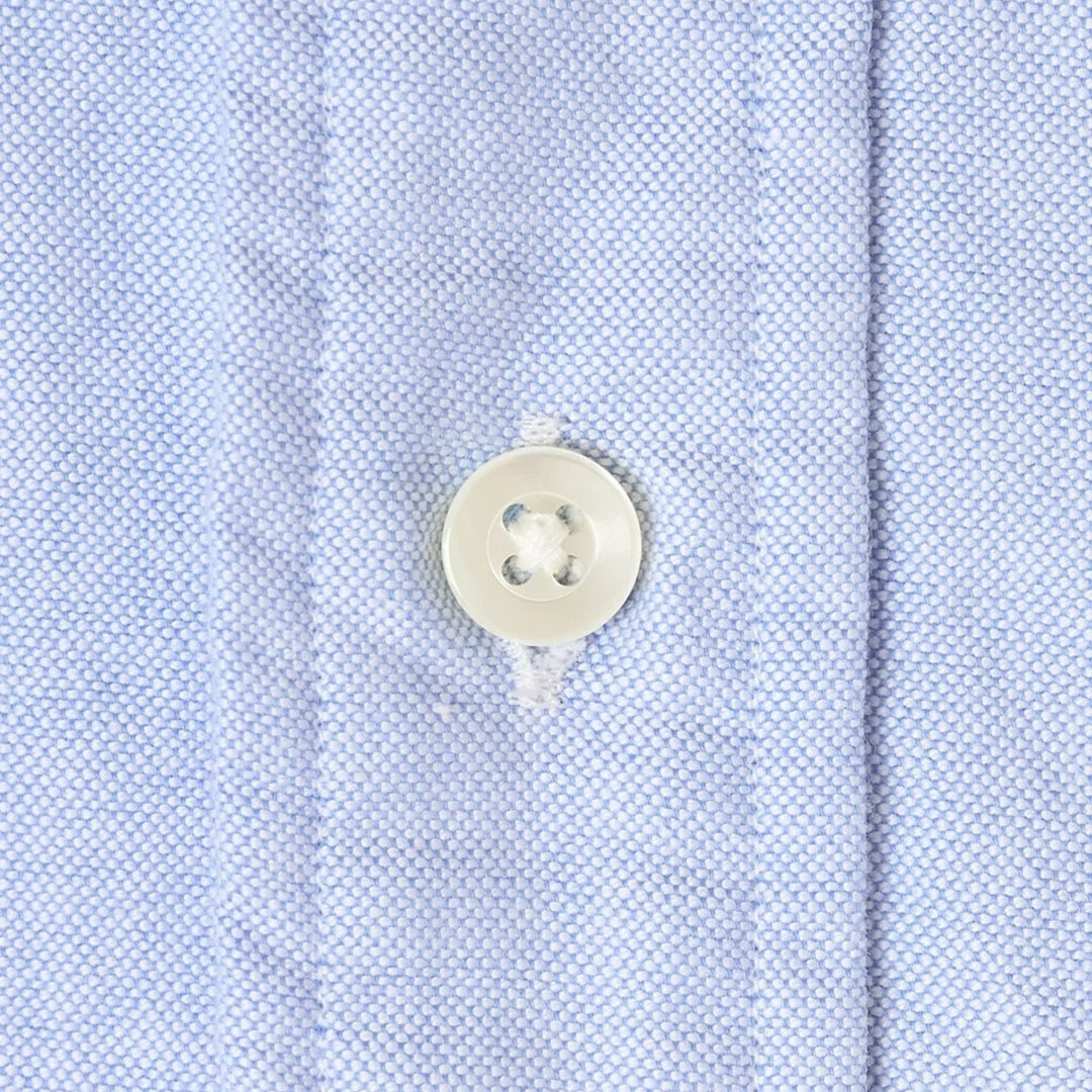 Light Blue Washed Oxford Button Down Shirt - New version