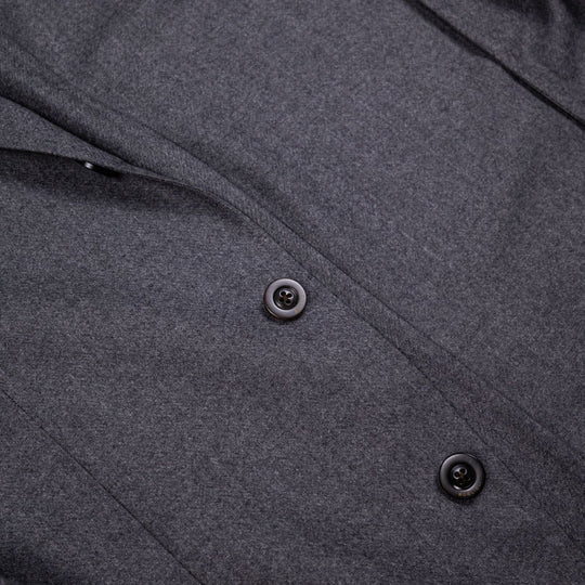 Grey Wool Flannel Suit