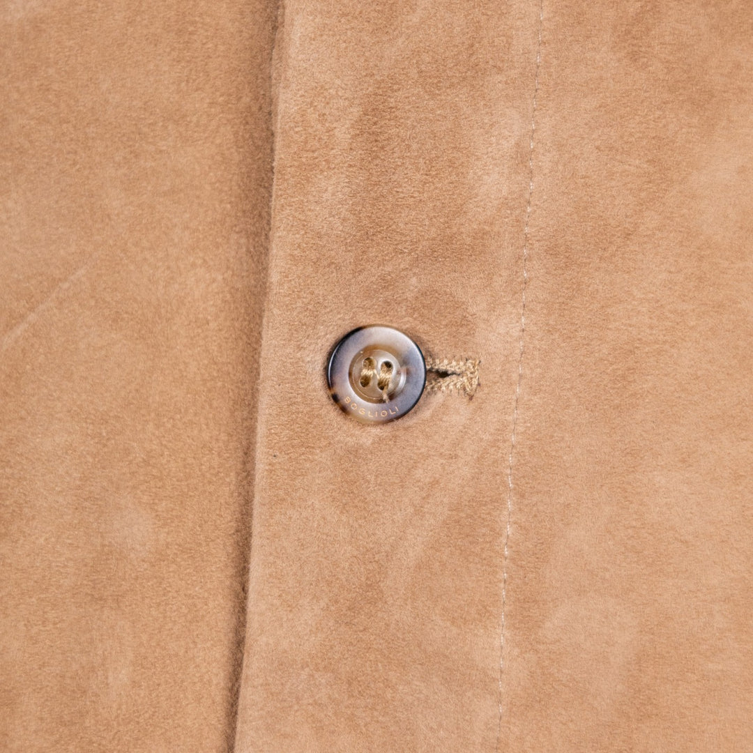 Mid Brown Suede Jacket