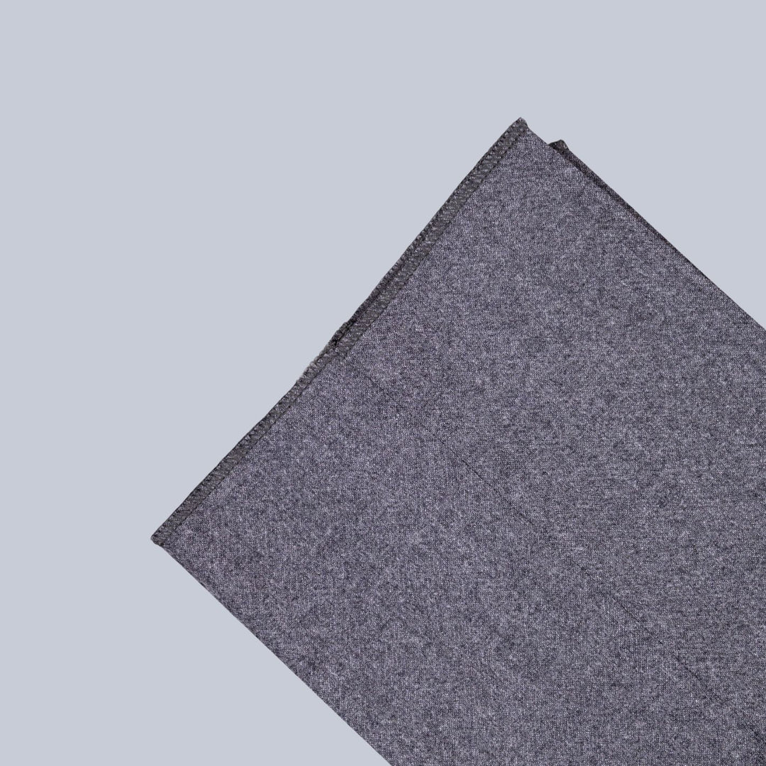 Grey Wool Flannel Suit