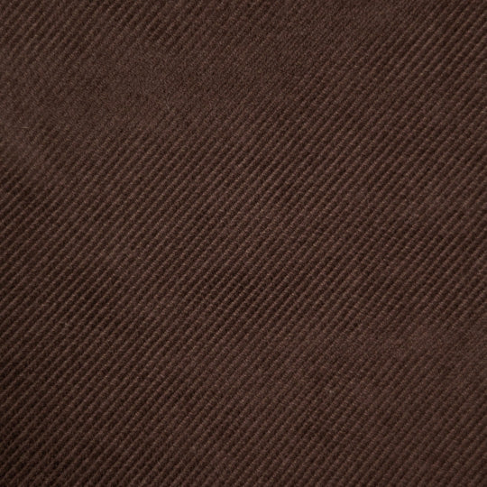 Brown Cotton Twill Trousers