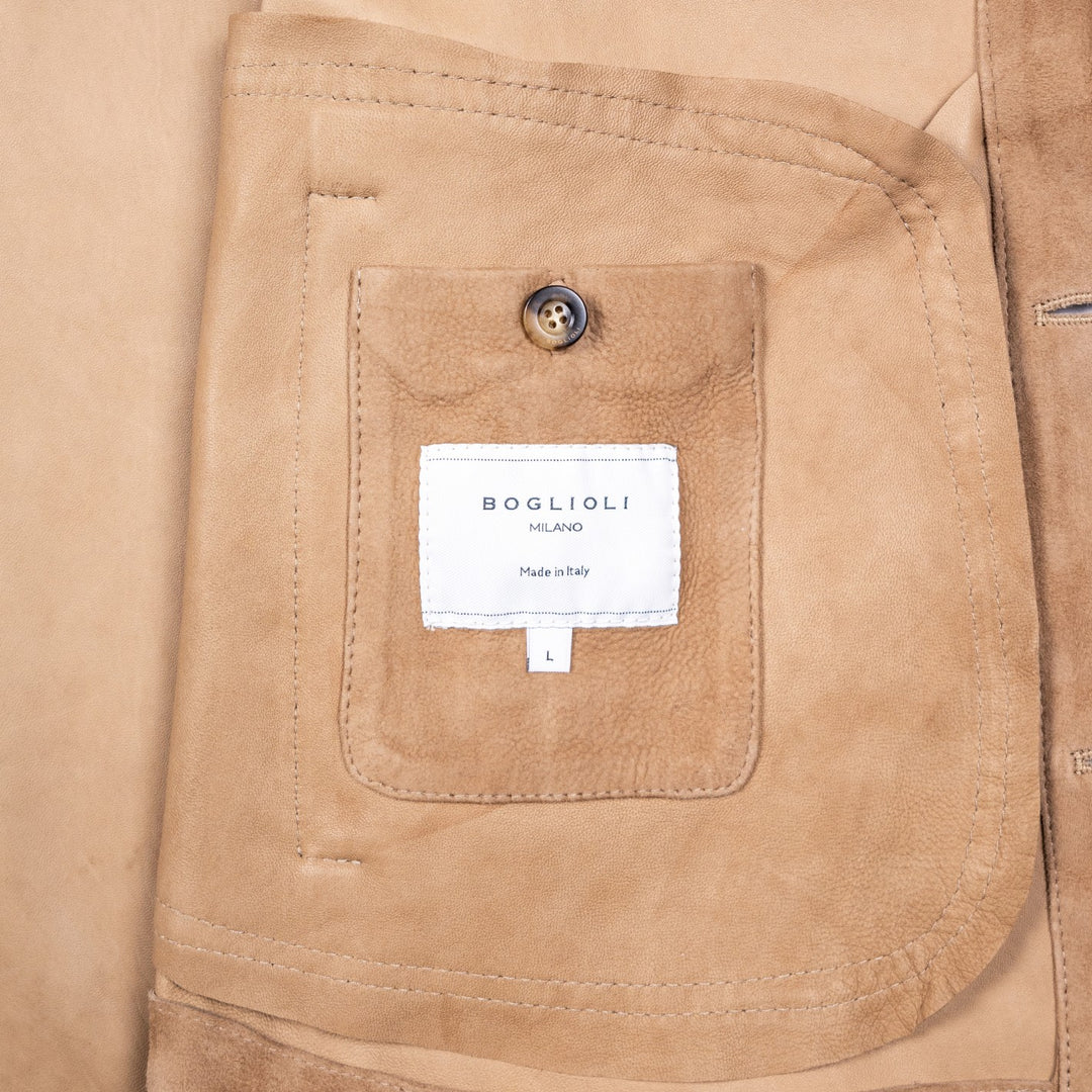 Mid Brown Suede Jacket