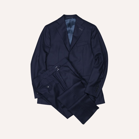 Navy Classic Wool Suit