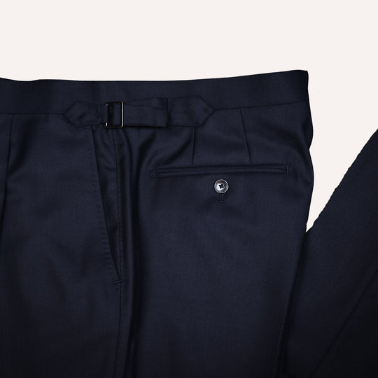 Navy Classic Wool Suit
