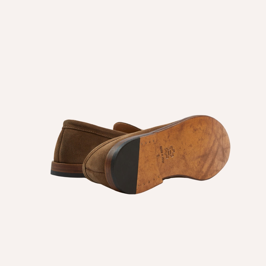 Light Brown Suede Henri Summer Loafer