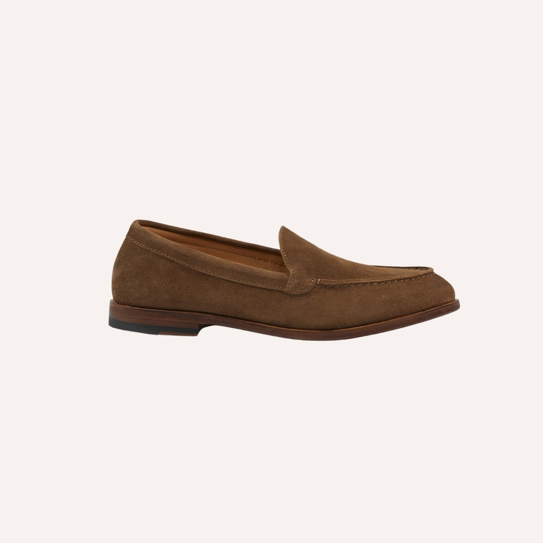 Light Brown Suede Henri Summer Loafer