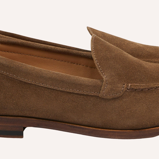 Light Brown Suede Henri Summer Loafer