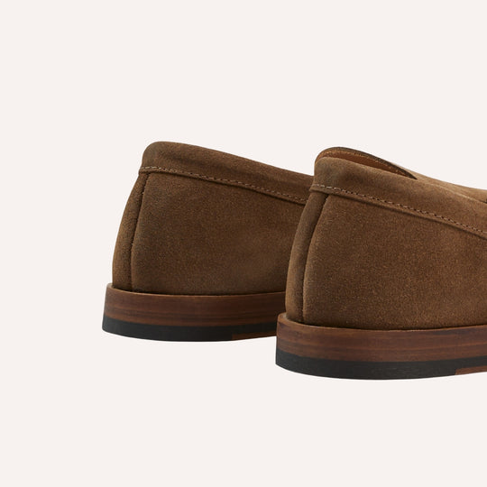 Light Brown Suede Henri Summer Loafer