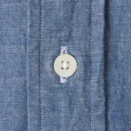 Blue Chambray Button Down Shirt - New version