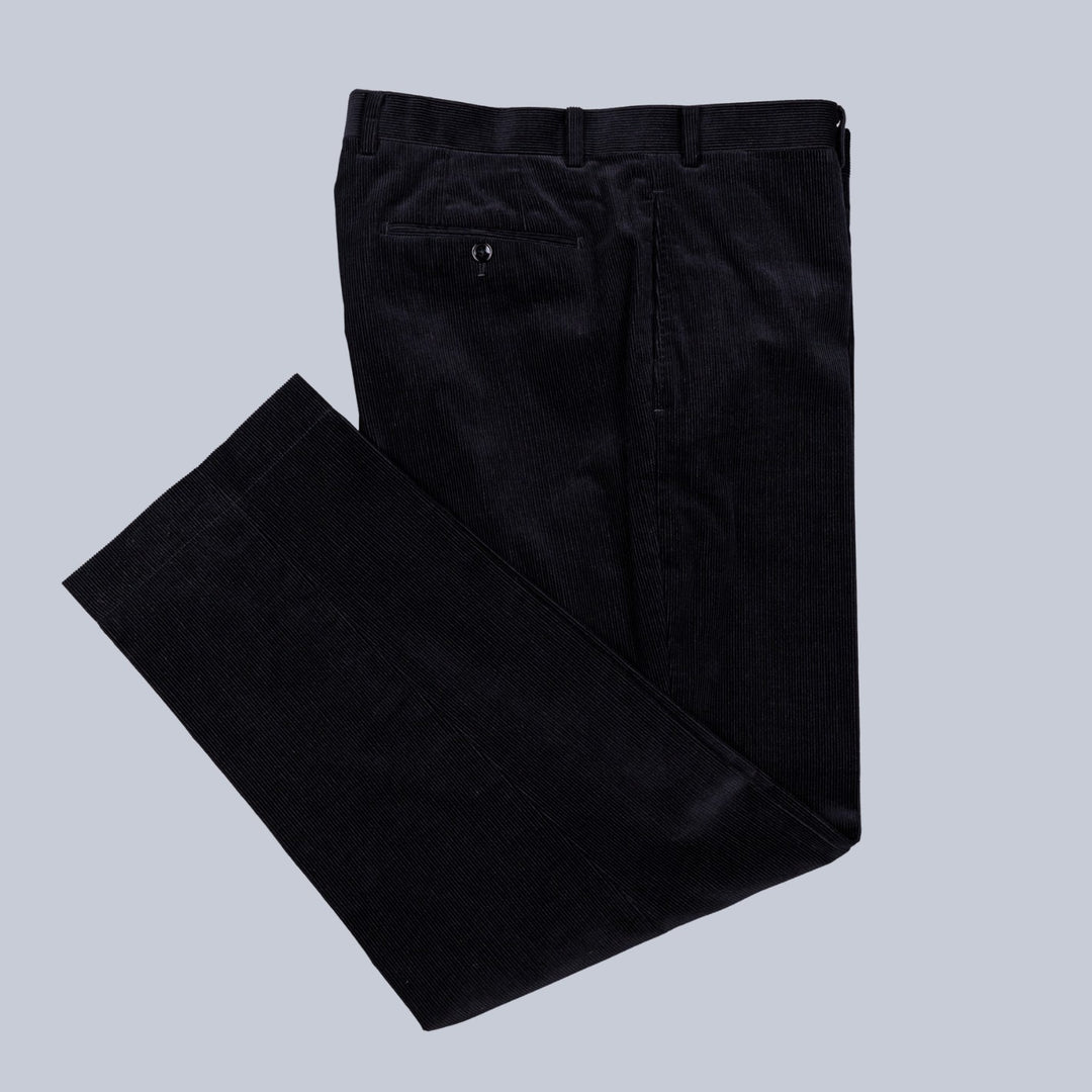 Black Corduroy Cotton Suit