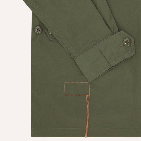 Army Green Cotton Jungle Jacket