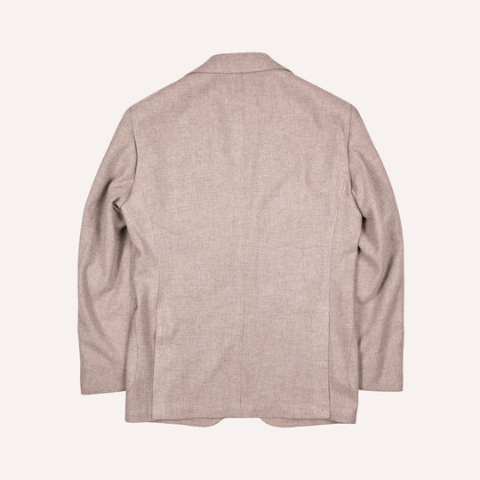 Taupe Melange Wool Camel Meister Blazer