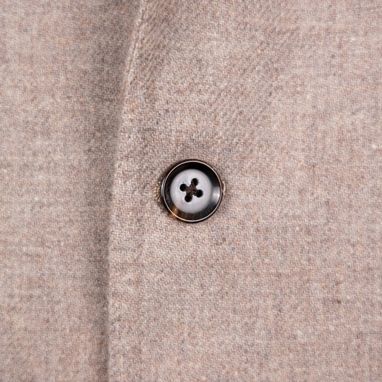 Taupe Melange Wool Camel Meister Blazer