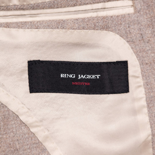 Taupe Melange Wool Camel Meister Blazer