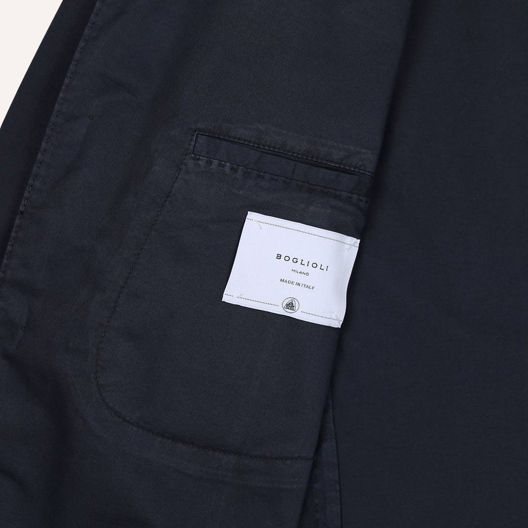 Navy Cotton Suit
