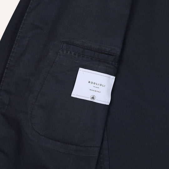 Navy Cotton Suit