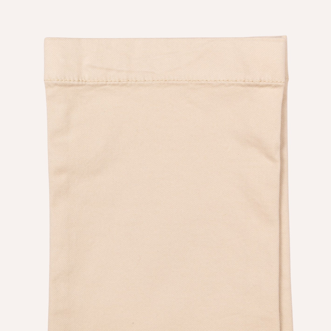 Sand Cotton Lyocell Trousers