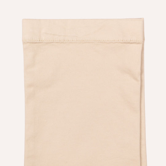 Sand Cotton Lyocell Trousers