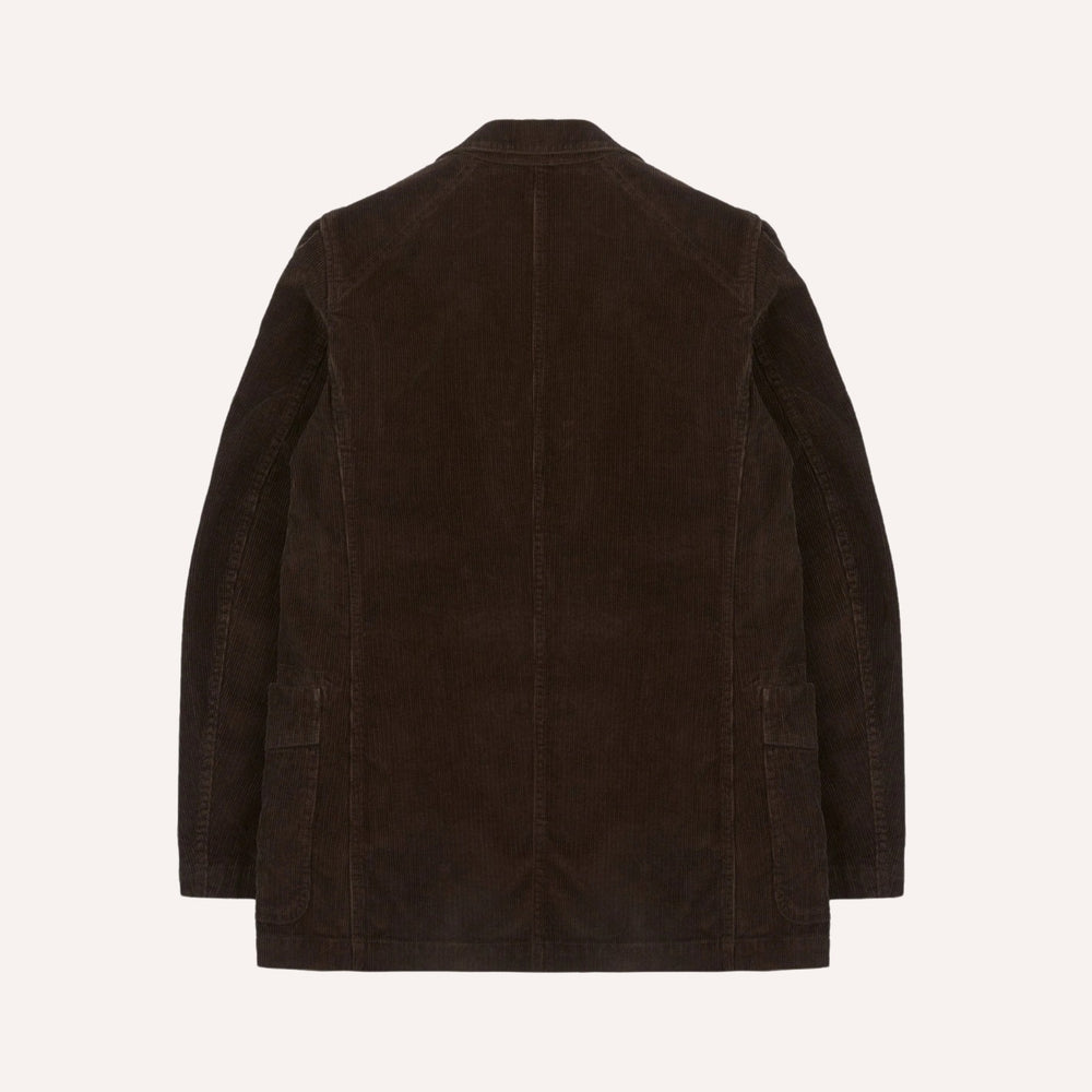 Brown Cotton Corduroy Field Games Blazer