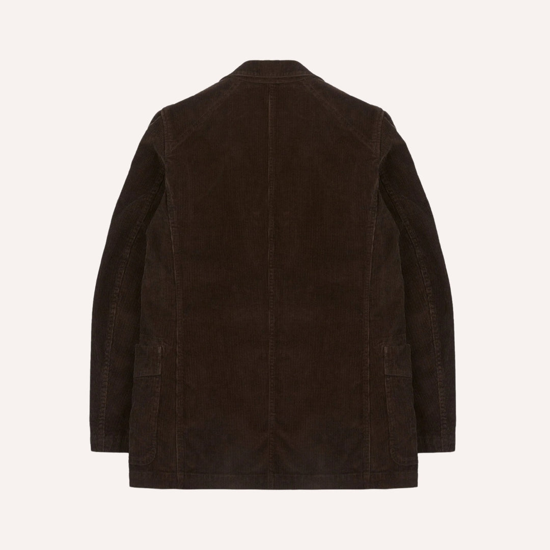 Brown Cotton Corduroy Field Games Blazer