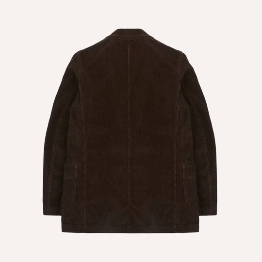 Brown Cotton Corduroy Field Games Blazer