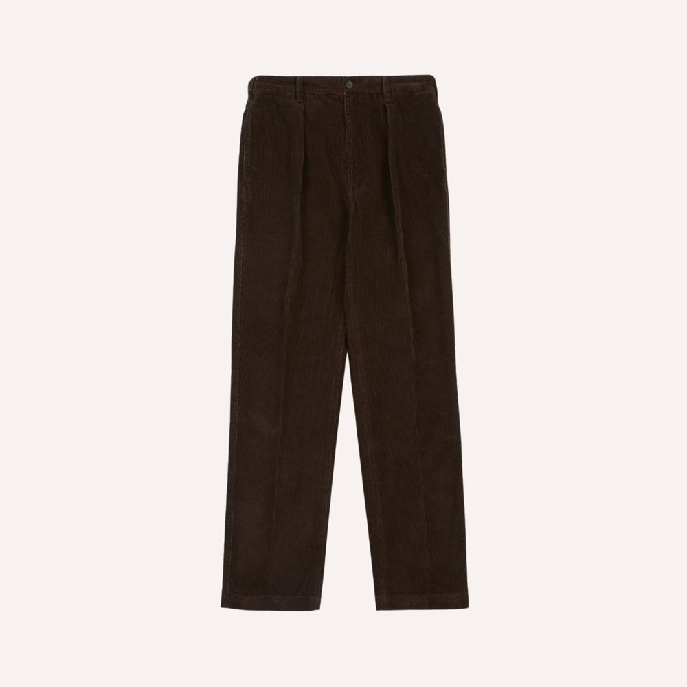 Brown Cotton Corduroy Field Games Trousers