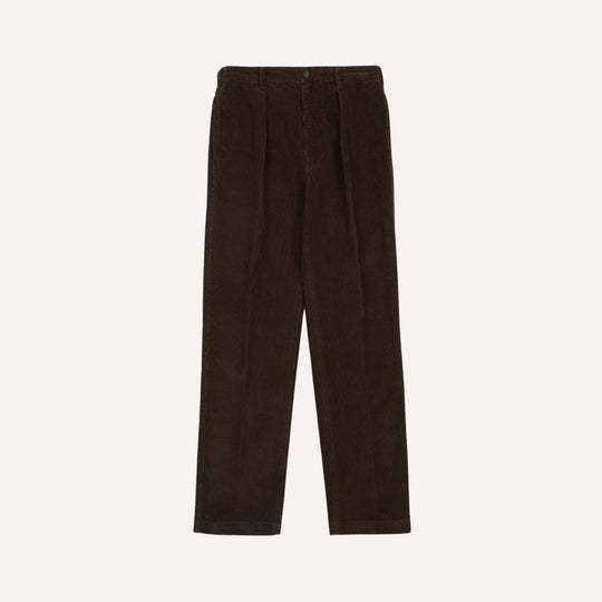 Brown Cotton Corduroy Field Games Trousers