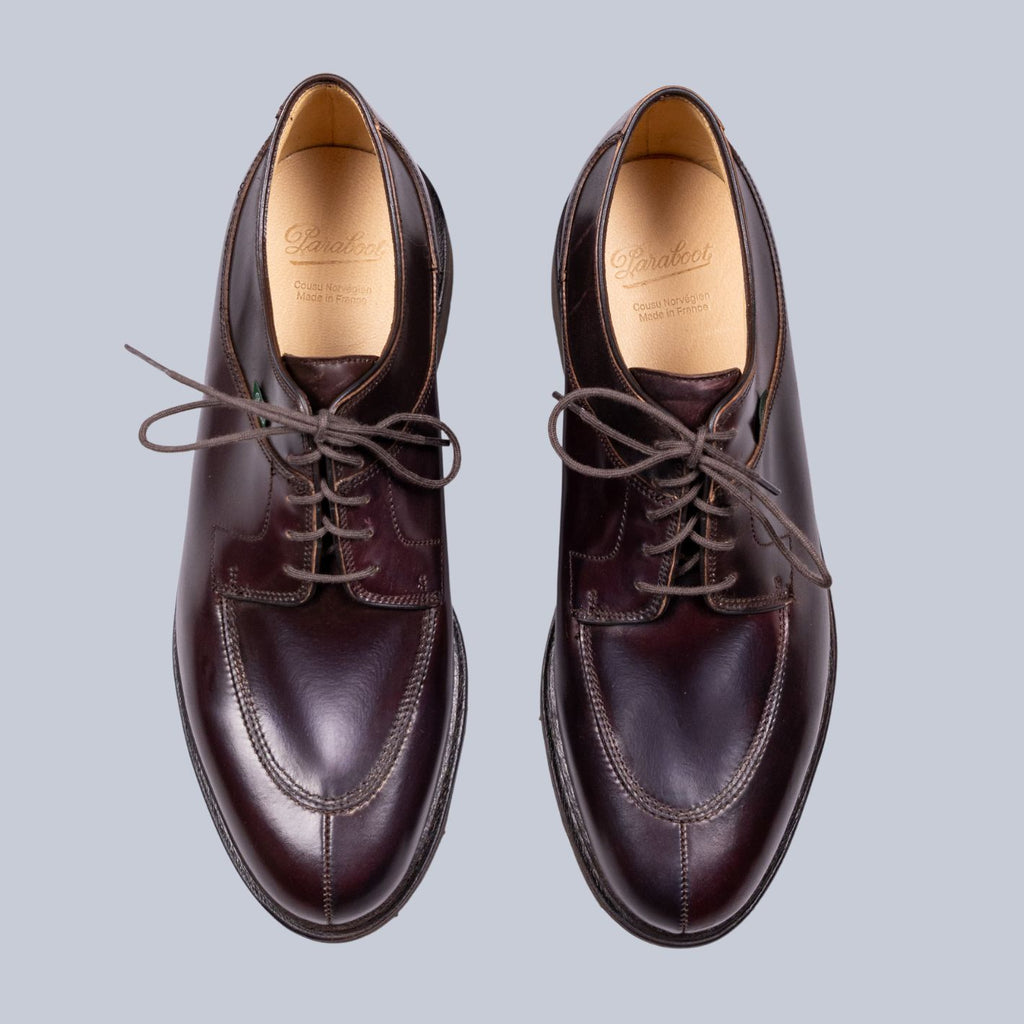 Oxblood Cordovan Avignon Split Toe Derby Shoes – Lund & Lund
