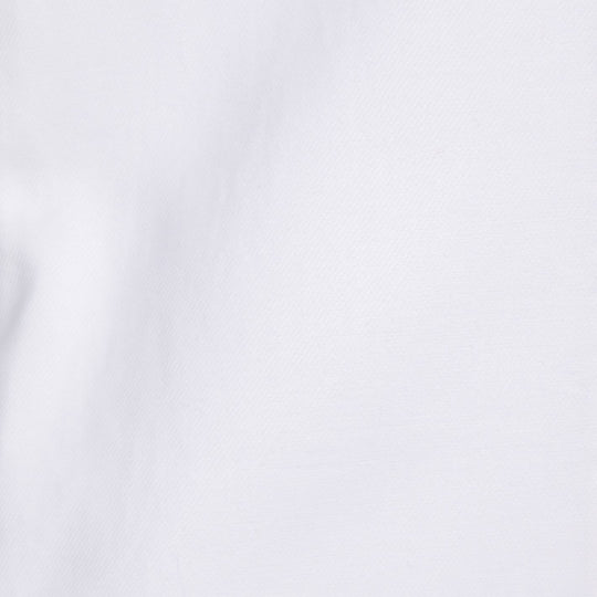 White Cutaway Cotton Poplin Shirt