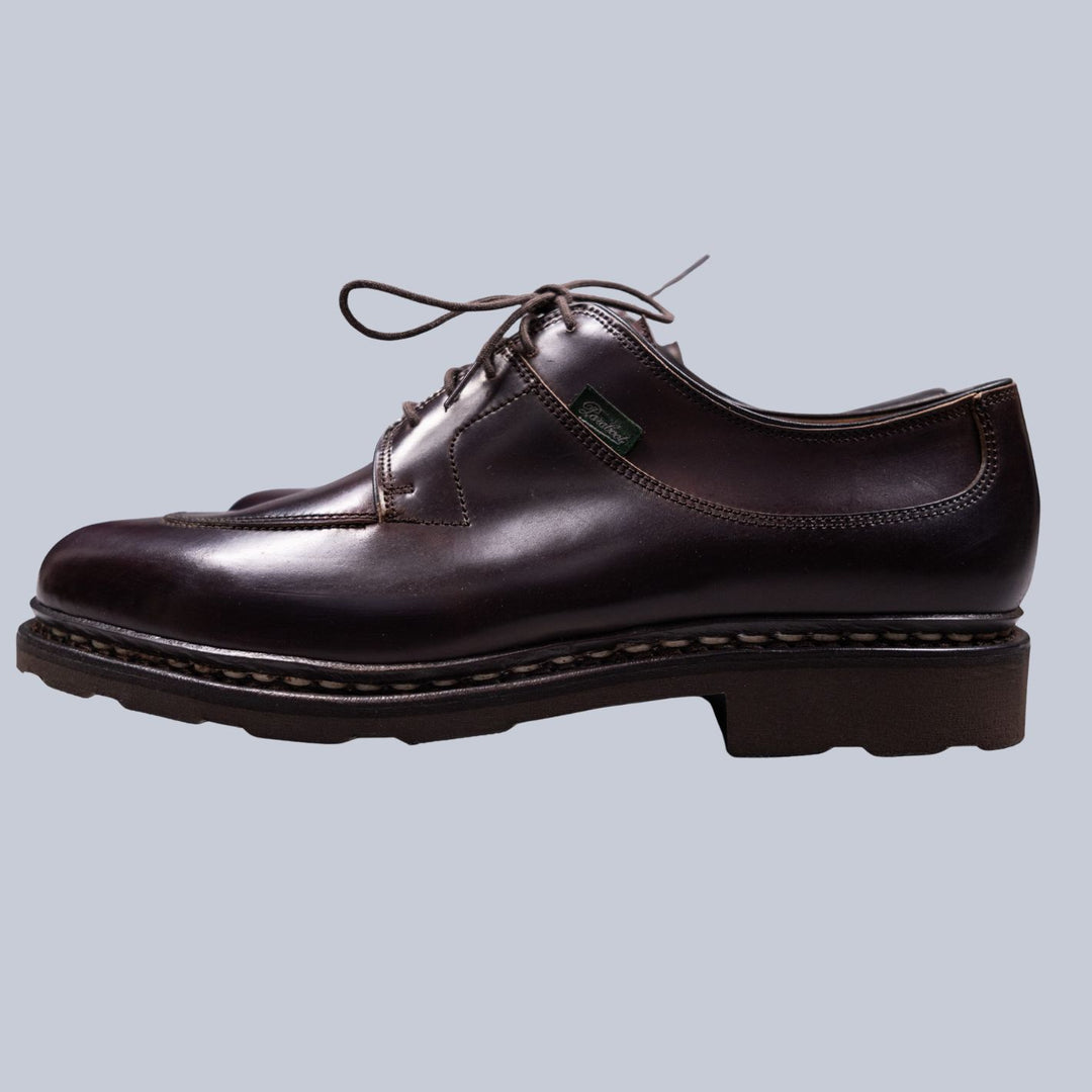 Oxblood Cordovan Avignon Split Toe Derby Shoes
