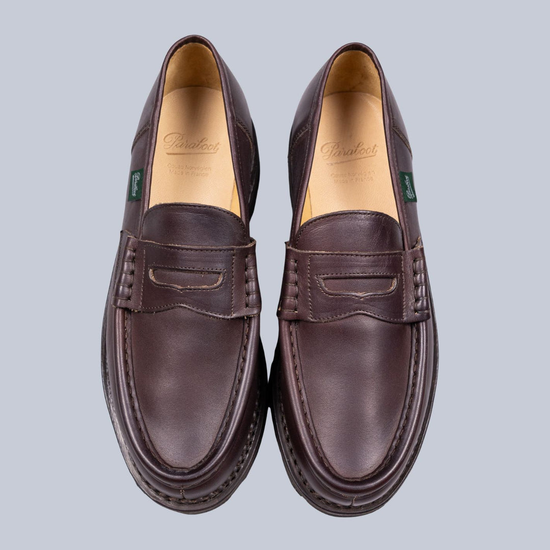 Brown Leather Reims Loafer