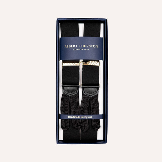 Black Gold Elastic 35 mm Braces