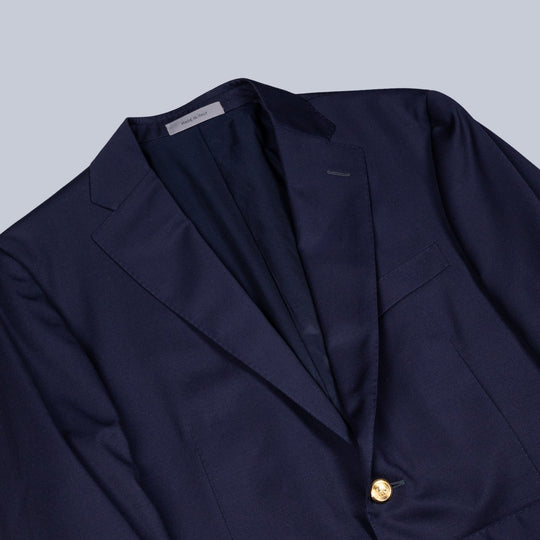 Navy Wool Club Blazer