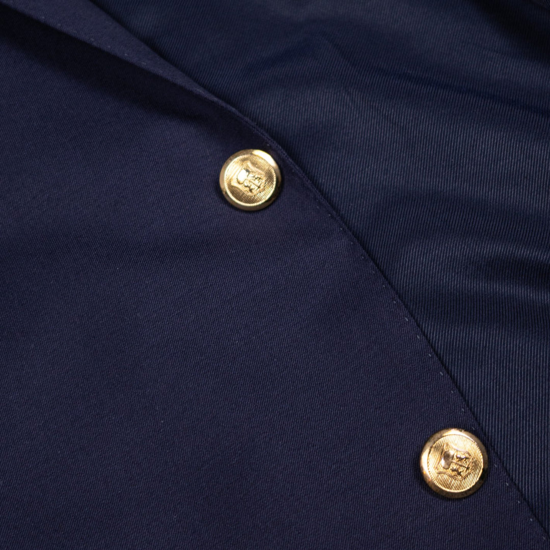Navy Wool Club Blazer